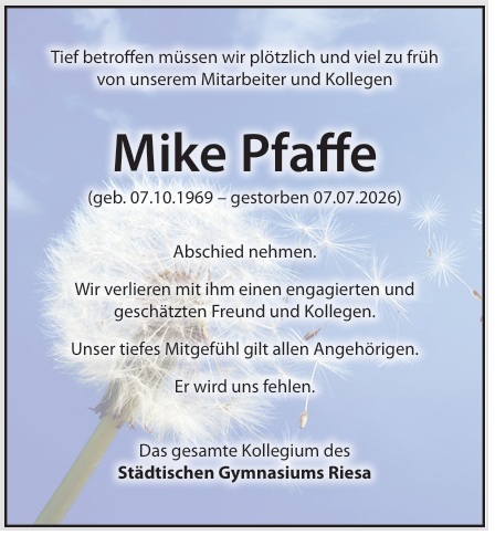 Mike Pfaffe