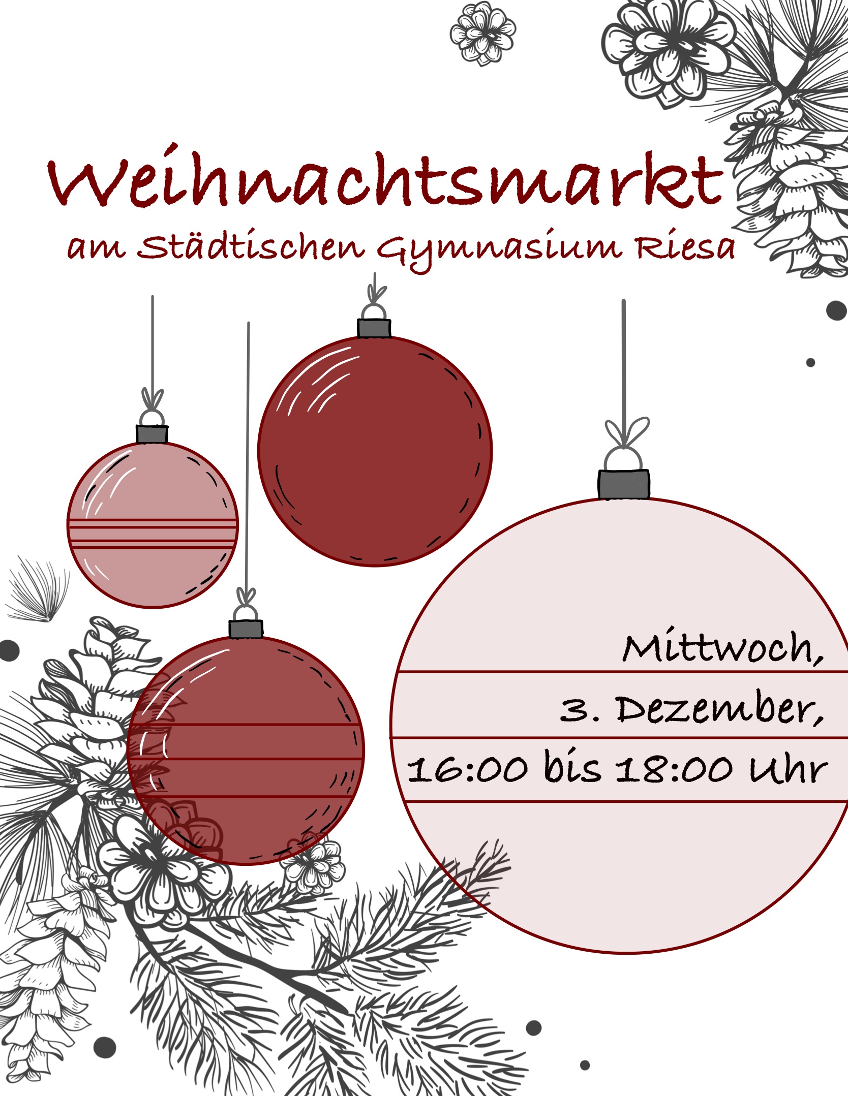 Weihnachtsmarkt am SGR 2025